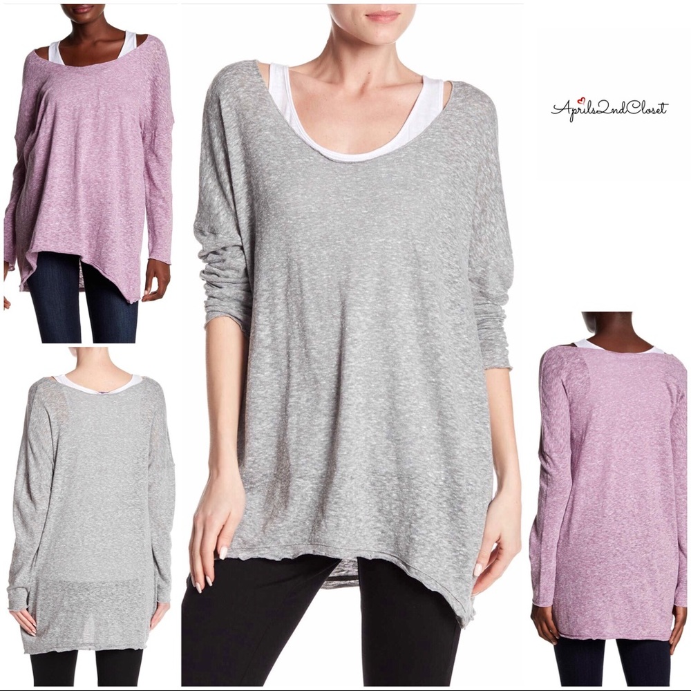 OLIVIA SKY LAYERED TANK TUNIC LIGHTWEIGHT KNIT TOP - Picture 7 of 8